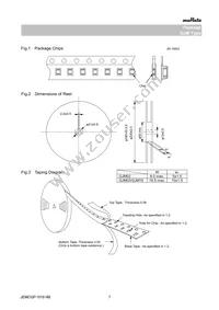 GJM0335C1E7R7DB01D Datasheet Page 7