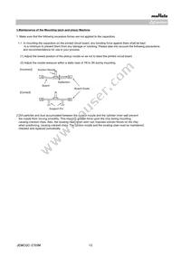 GJM0335C1E7R7DB01D Datasheet Page 13