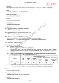 GP2Y0E02B Datasheet Page 3