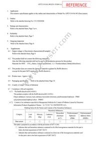 GP2Y1014AU0F Datasheet Page 3