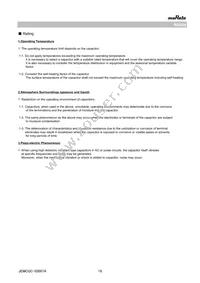 GRJ32QR73A103KWJ1L Datasheet Page 19