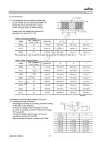 GRJ32QR73A103KWJ1L Datasheet Page 21