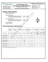 GTCN28-231M-P15-FS Datasheet Page 3