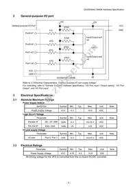 GU256X64C-3900B Datasheet Page 4