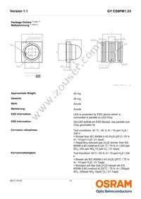 GY CS8PM1.23-KPKR-36 Datasheet Page 11