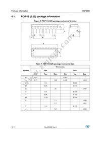 HCF4060M013TR Datasheet Page 12