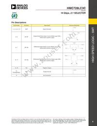 HMC728LC3C Datasheet Page 6