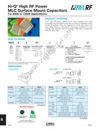 HQCEWA821KAT9A Datasheet Cover