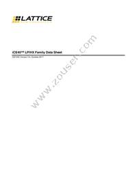 ICE40LP640-SWG16TR50 Datasheet Cover