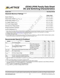 ICE40LP640-SWG16TR50 Datasheet Page 14