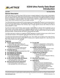 ICE5LP4K-SG48ITR50 Datasheet Page 2