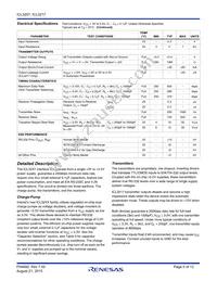 ICL3217IBZ-T Datasheet Page 5