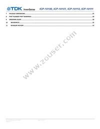 ICP-10101 Datasheet Page 3