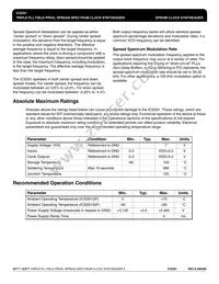 ICS291PGT Datasheet Page 4