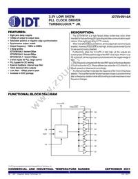 IDT5V9910A-7SOGI8 Datasheet Cover