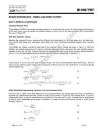 IR3087MPBF Datasheet Page 15