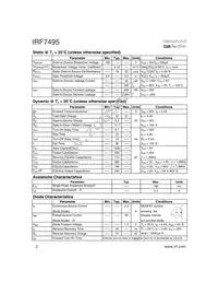 IRF7495TR Datasheet Page 2