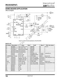 IRU3039CHTR Datasheet Page 16