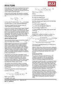 IS31LT3360-SDLS4-TR Datasheet Page 11