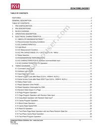 IS34ML04G081-TLI-TR Datasheet Page 4