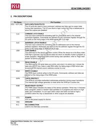 IS34ML04G081-TLI-TR Datasheet Page 7