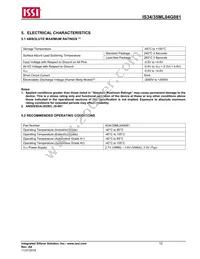 IS34ML04G081-TLI-TR Datasheet Page 12