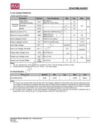 IS34ML04G081-TLI-TR Datasheet Page 13