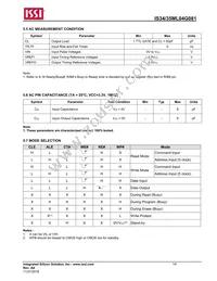 IS34ML04G081-TLI-TR Datasheet Page 14