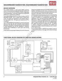 IS45S16320D-7CTLA2 Datasheet Page 2