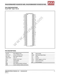 IS45S16320D-7CTLA2 Datasheet Page 3