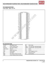 IS45S16320D-7CTLA2 Datasheet Page 4