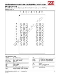 IS45S16320D-7CTLA2 Datasheet Page 5