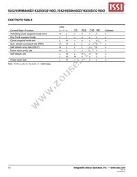 IS45S16320D-7CTLA2 Datasheet Page 10