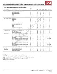 IS45S16320D-7CTLA2 Datasheet Page 14