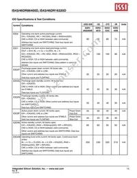 IS46DR16320D-25DBLA2 Datasheet Page 13