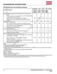 IS46DR16320D-25DBLA2 Datasheet Page 14