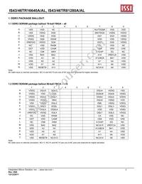 IS46TR16640A-15GBLA2-TR Datasheet Page 2