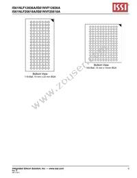 IS61NLF12836A-7.5TQI Datasheet Page 3