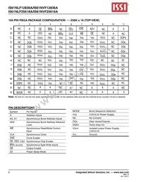 IS61NLF12836A-7.5TQI Datasheet Page 6