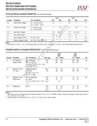 IS61NLP12832A-200TQLI Datasheet Page 14