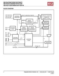 IS61NVF51236-7.5B3I Datasheet Page 2