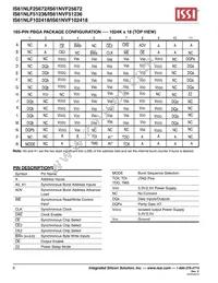 IS61NVF51236-7.5B3I Datasheet Page 6