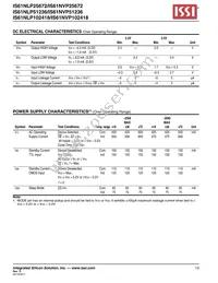 IS61NVP51236-250B3I Datasheet Page 13