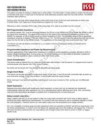 IS61QDB42M18A-333M3LI Datasheet Page 5