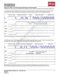 IS61QDB42M18A-333M3LI Datasheet Page 7