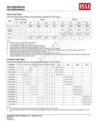 IS61QDB42M18A-333M3LI Datasheet Page 11