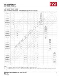 IS61QDB42M18A-333M3LI Datasheet Page 12