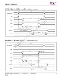 IS62WV10248BLL-55BI-TR Datasheet Page 9