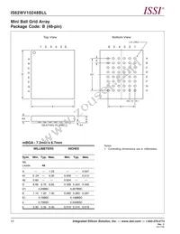 IS62WV10248BLL-55BI-TR Datasheet Page 12