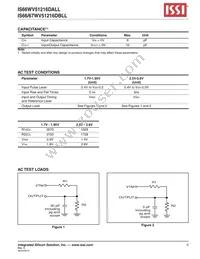 IS66WV51216DBLL-70TLI-TR Datasheet Page 5